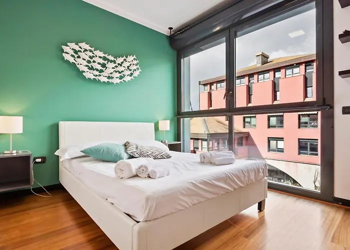Guesthost - Porto Antico & Aquarium Flat Apartmán Janov